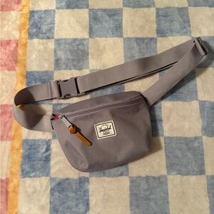 Herschel Supply Company Light Lavender Waist Pack with Leather Pull